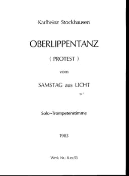oberlippentanz